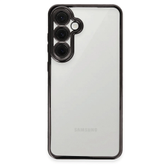 Samsung Galaxy S24 Fe Kılıf Razer Lensli Silikon - Siyah