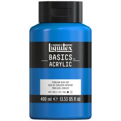 Basics Akrilik 400 ml - N:716 Cerulean Blue Hue