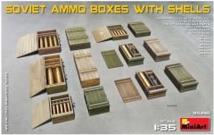 Maket Sovyet Askeri Mühimmat Sandıkları Ve Bombaları - 1:35 - 35261