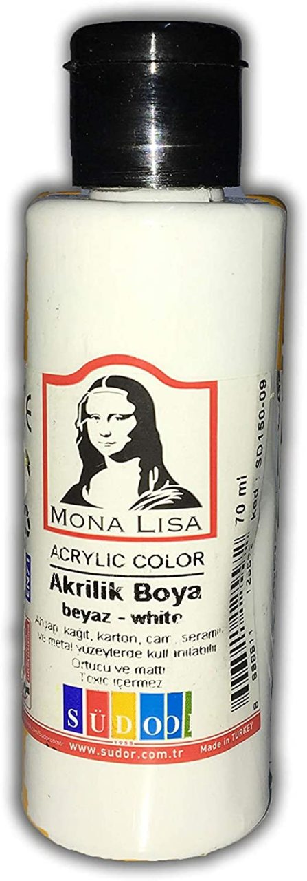 Akrilik Boya 70ml Beyaz