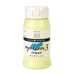 System 3 Akrilik Boya 500ml N:302 Pistacio