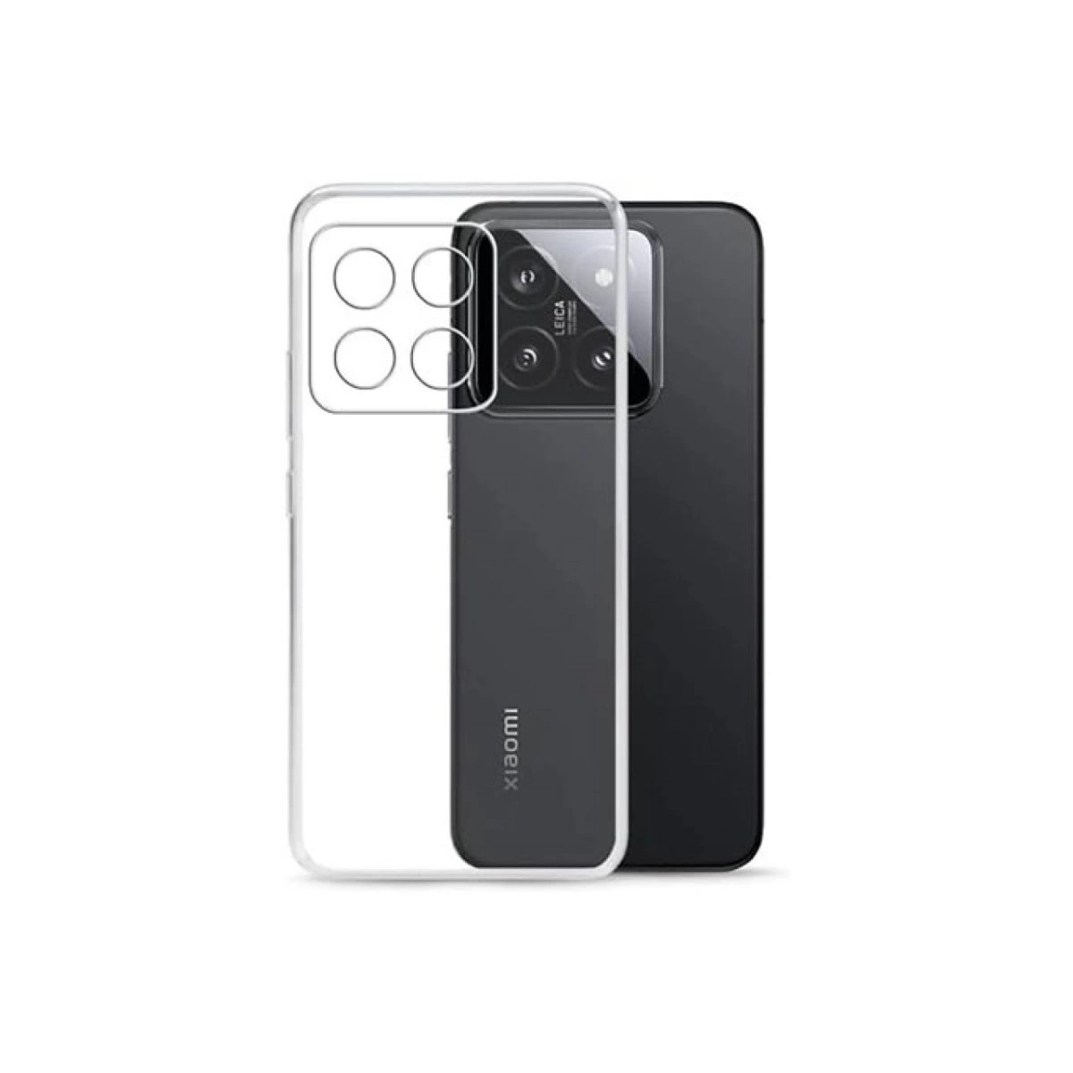 Xiaomi Mi 15 Pro Kılıf Lüx Şeffaf Silikon