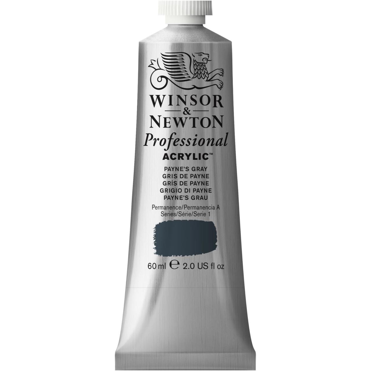 Profesyonel Akrilik Boya 60ml Seri 1 N:465 Payne's Gray