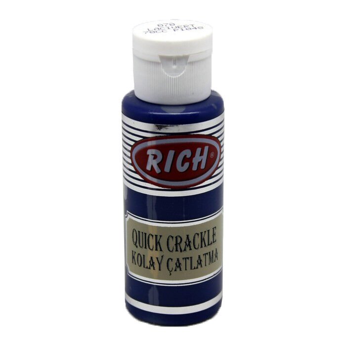 Kolay Çatlatma Boyası 70cc Lacivert