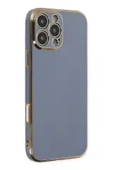 Newface İphone 16 Pro Kılıf Volet Silikon - Mavi