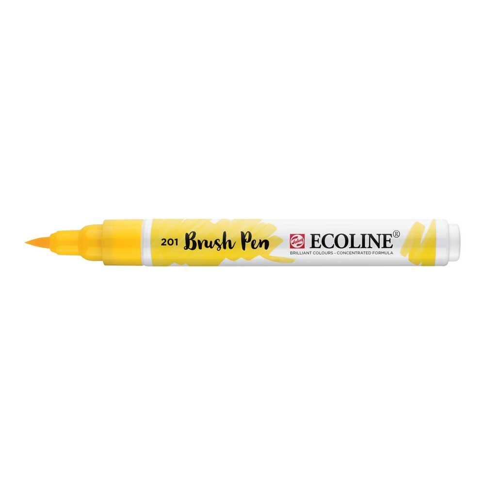 Brush Pen - Light Yellow - 201
