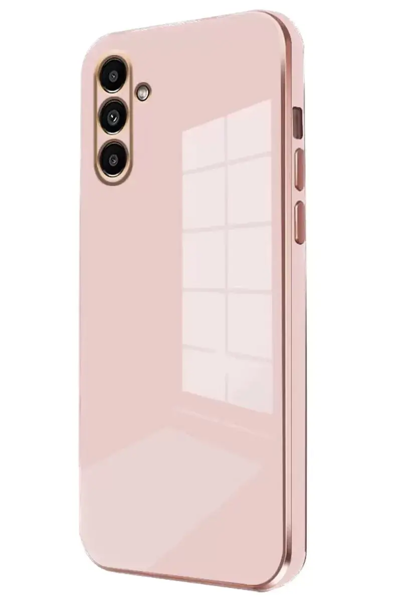 Newface Samsung Galaxy A25 5g Kılıf Volet Silikon - Pembe