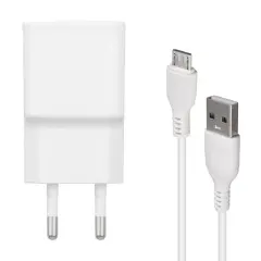 Weko Wk-21434 2.1 Amper Telefon Şarj Adaptörü + Micro Usb Kablo