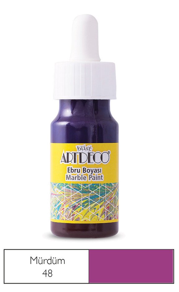 Ebru Boyası 30ml - Mürdüm