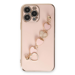 İphone 14 Pro Kılıf Esila Silikon - Pudra