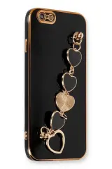 Newface İphone 6 Kılıf Esila Silikon - Siyah