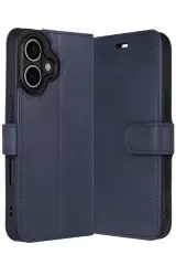 Newface Apple İphone 17 Trend S Plus Kapaklı Kılıf - Lacivert