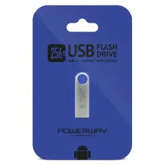Powerway 256gb Metal Flash Bellek 2.0 Usb Bellek