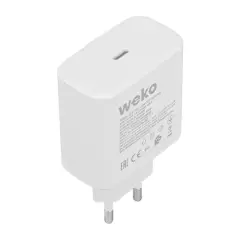 Weko Wk-21440 S11-c 25 Watt Telefon Şarj Başlık Adaptörü + Type-c To Type-c Kablo