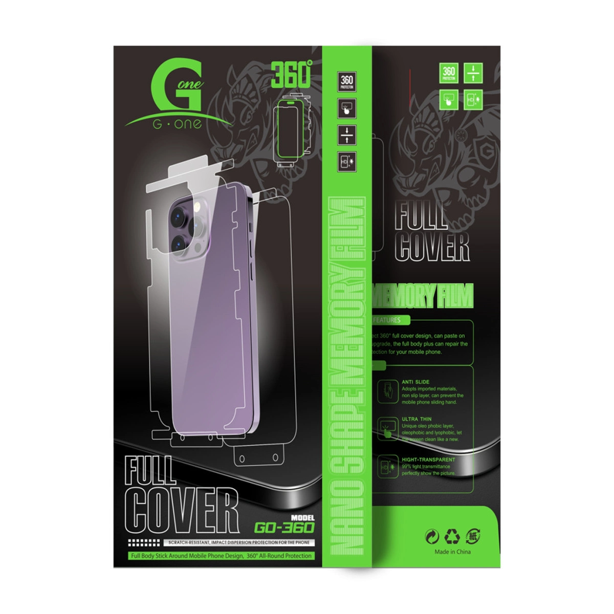 İphone 16e 360 Full Body Arka Koruyucu