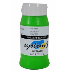 System 3 Akrilik Boya 500ml N:355 Leaf Green