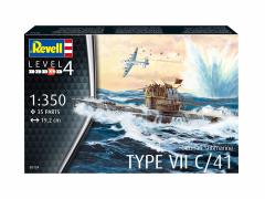 German Submarine Type VII C/41 - 1:350 - 5154