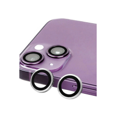 İphone 13 Mini Raze Metal Kamera Lens - Gümüş