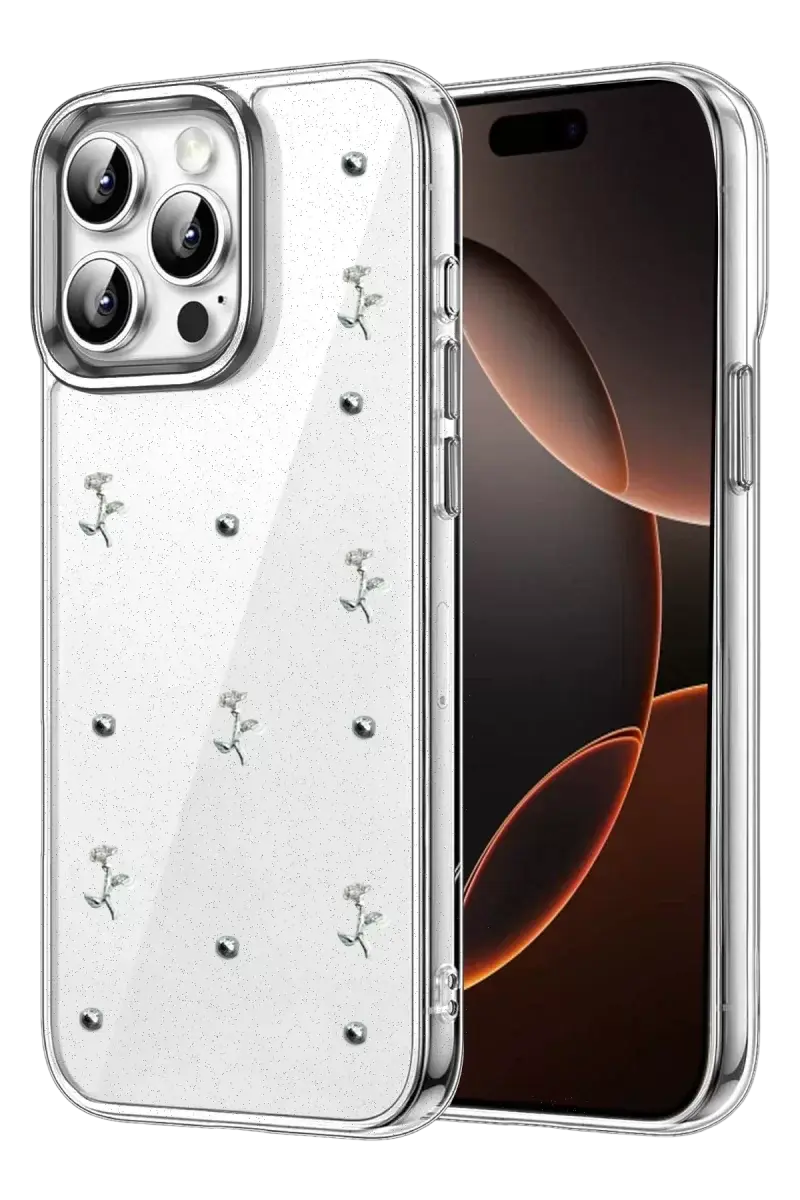 Newface Apple İphone 15 Pro Fiyonk Desenli Kapak - Desen 4