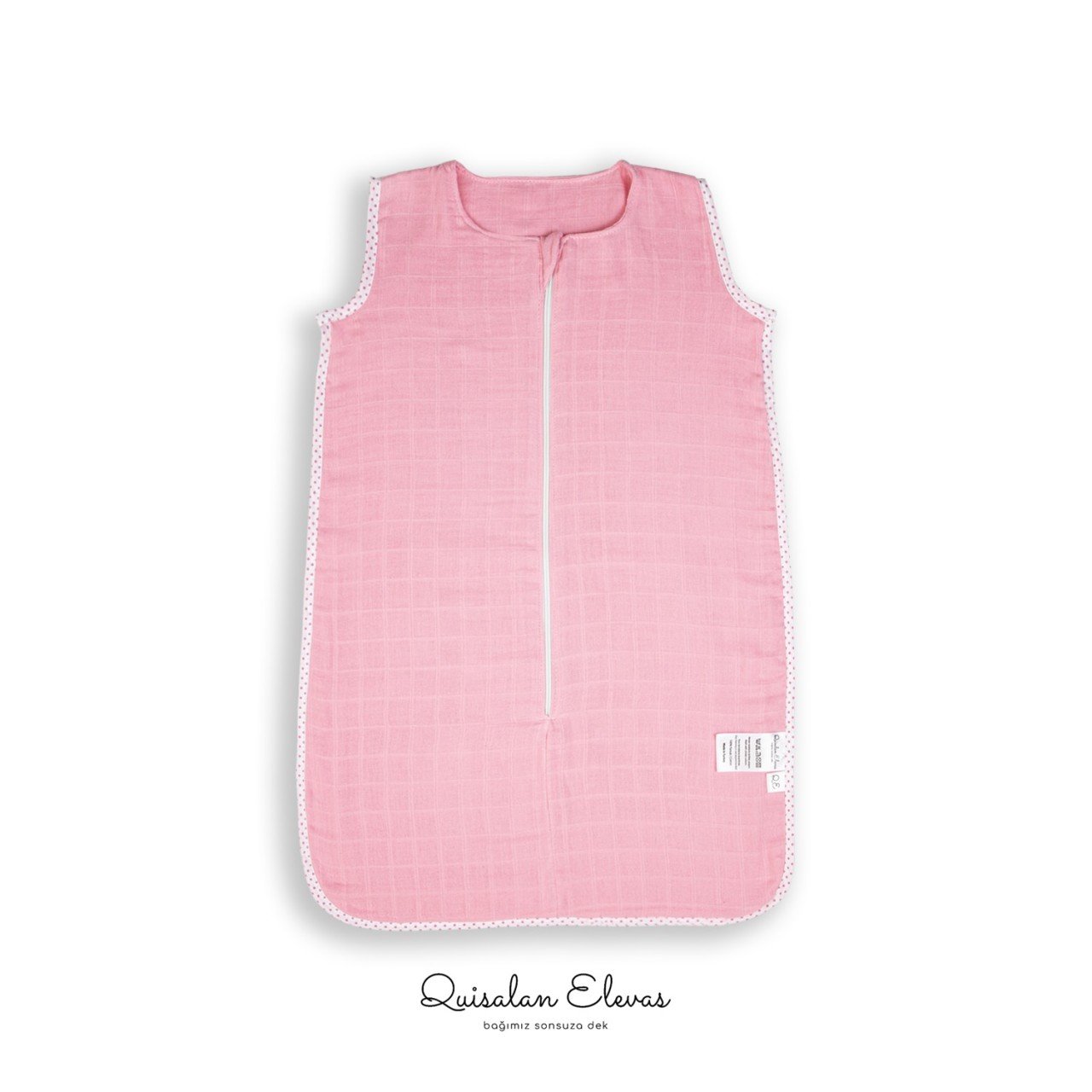 Quisalan Elevas Uyku Tulumu - Pembe Puantiyeli