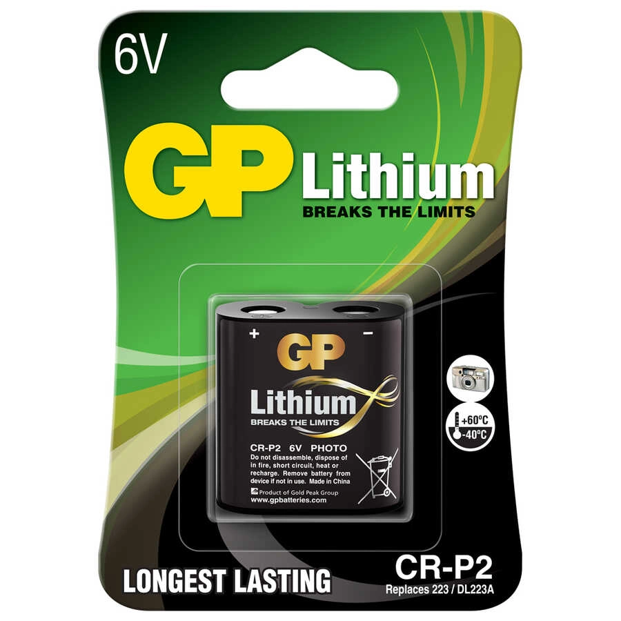 Gp Cr-p2 6v Lityum Pil