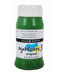 System 3 Akrilik Boya 500ml N:367 Oxide Of Chromium Green