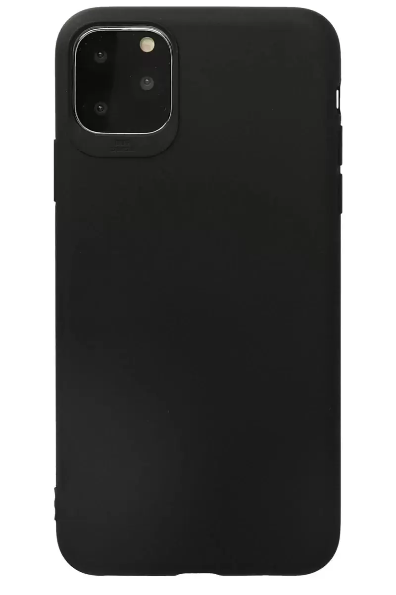 Newface Apple İphone 11 Pro Max Kılıf First Silikon - Siyah