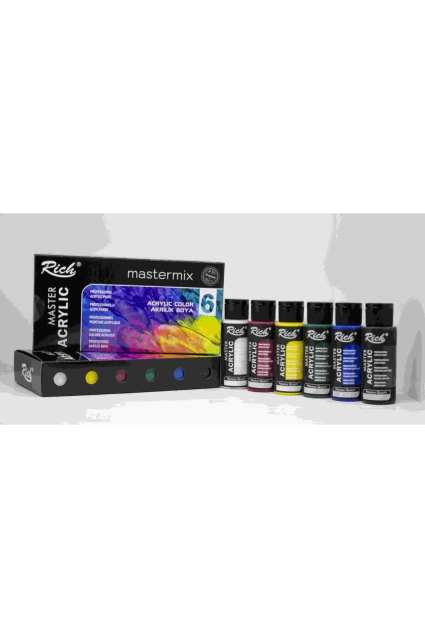 Mastermix Profesyonel Akrilik Boya 60cc 6 Renk