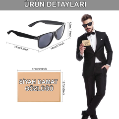 Damat Gözlüğü – Düğün Ve Bekarlığa Veda Partisi Aksesuarı
