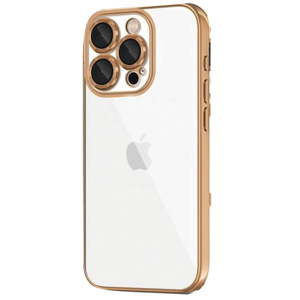 İphone 16 Pro Kılıf Razer Lensli Silikon - Desert