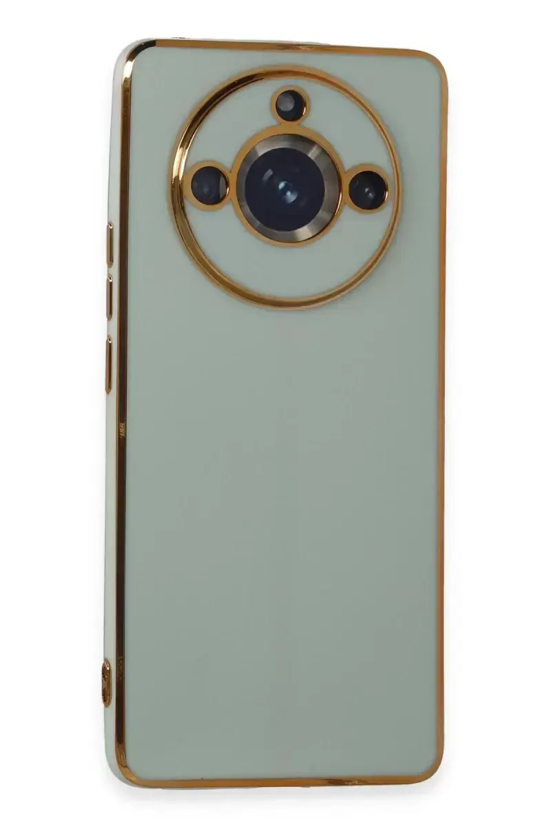 Newface Realme 11 Pro Kılıf Volet Silikon - Açık Yeşil