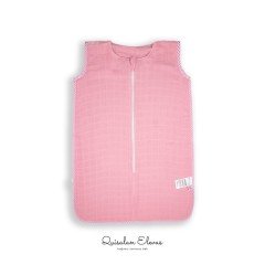 Quisalan Elevas Uyku Tulumu - Pembe Ekoseli