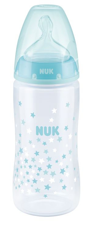 First Choice+ PP Biberon - 300 ml No:2 (6-18 Ay, Orta Delik) ERKEK
