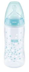 First Choice+ PP Biberon - 300 ml No:2 (6-18 Ay, Orta Delik) ERKEK