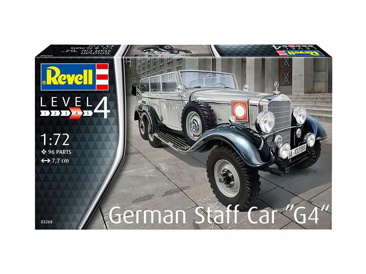 German Staff Car G4 Model Araba - 1:72 - 3268