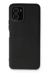 Newface Vivo Y15s Kılıf Lansman Glass Kapak - Siyah