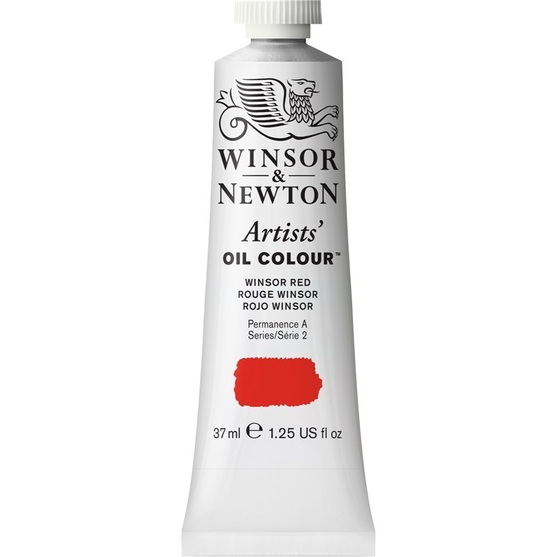 Artists Yağlı Boya - Winsor Red - 37ml - Seri 2