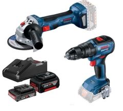 Bosch GWS 180-LI + GSB 18V-50 Akülü Taşlama ve Darbeli Matkap Seti