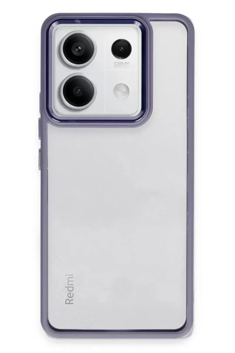 Newface Xiaomi Redmi Note 13 Pro 5g Kılıf Power Silikon - Lila