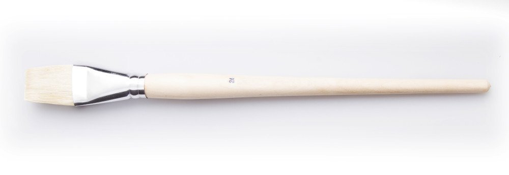 258F Kesik Uç Yağlı ve Akrilik Boya Fırçası - N:24
