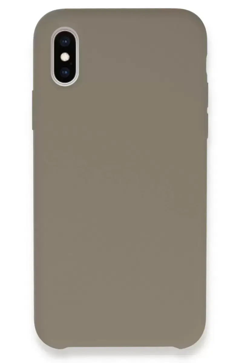 Newface İphone Xs Max Kılıf Lansman Legant Silikon - Bej
