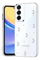 Newface Samsung Galaxy S23 Fe Fiyonk Desenli Kapak - Desen 4