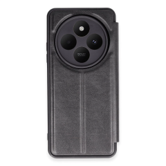 Xiaomi Redmi 14c Kılıf Flip Cover - Siyah