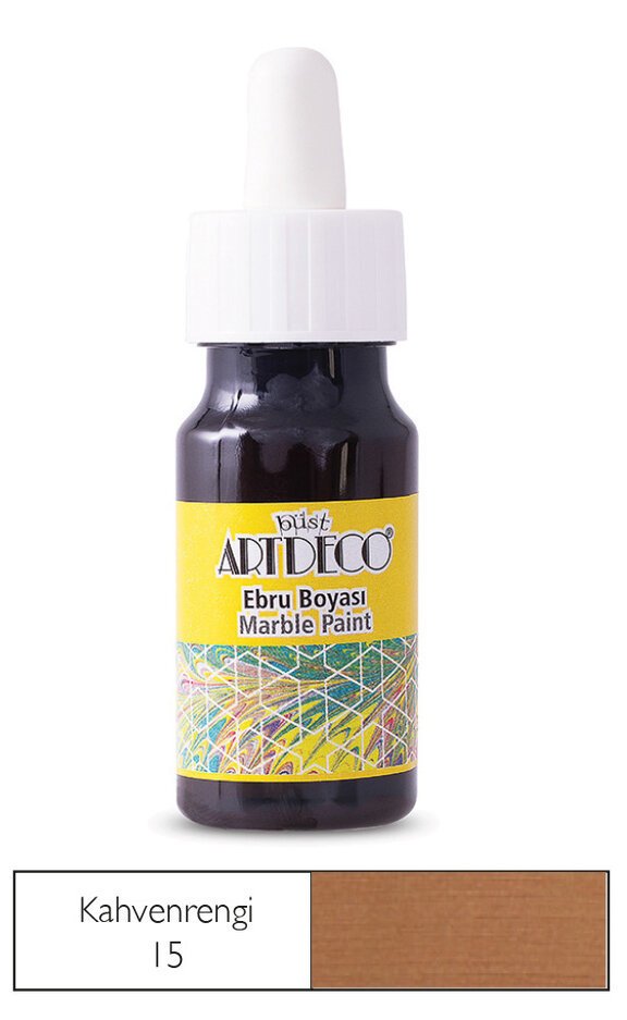 Ebru Boyası 30ml - Kahverengi