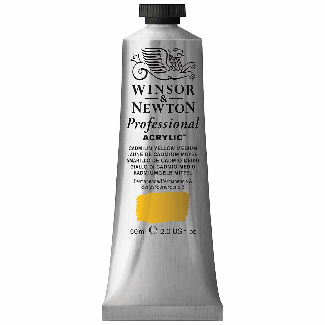 Profesyonel Akrilik Boya 60ml Seri 3 N:116 Cadmium Yellow Medium