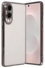 Newface Samsung Galaxy S25 Edge Razer Lensli Silikon - Titan Gri