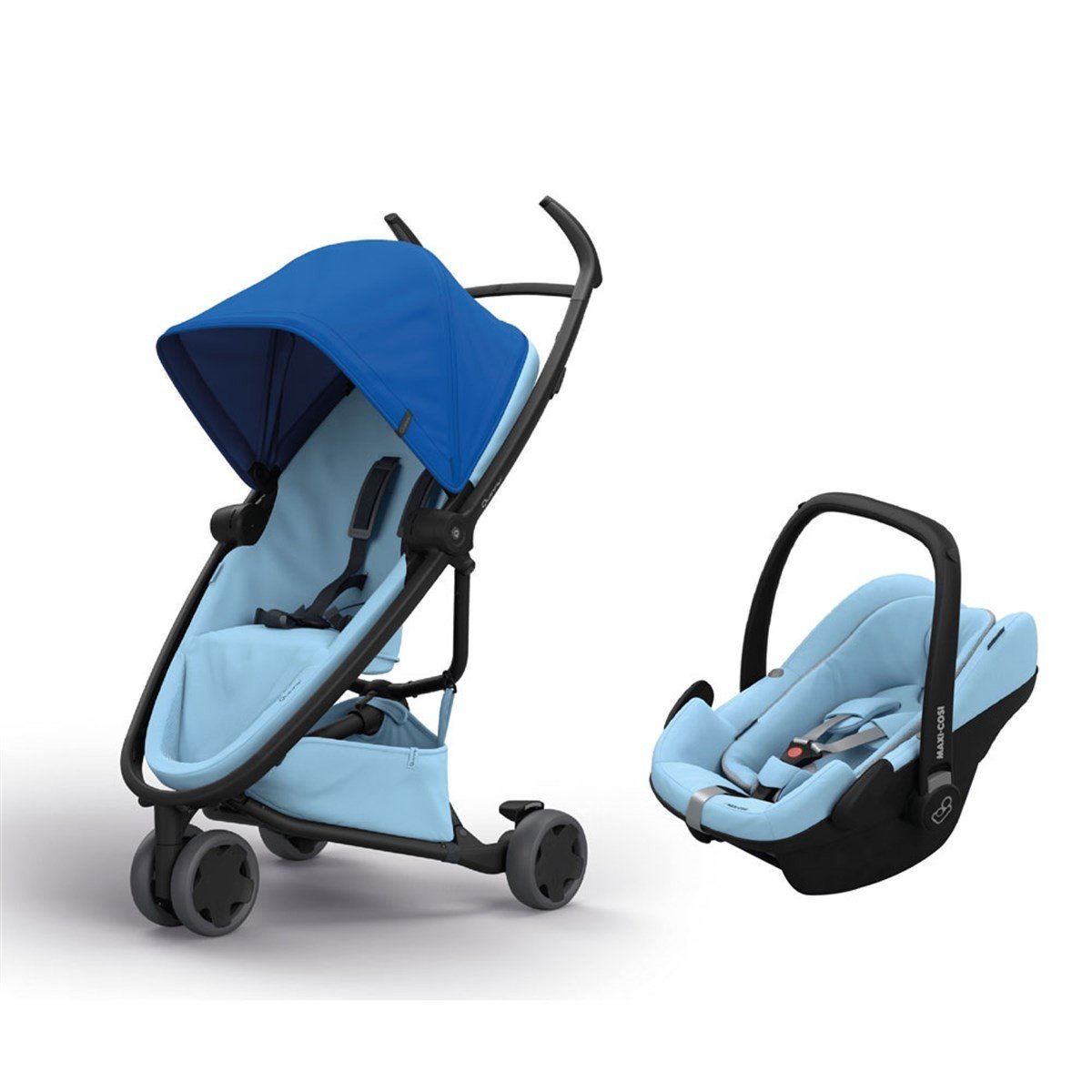 Quinny Zapp Flex Travel Sistem Bebek Arabası / Blue On Sky