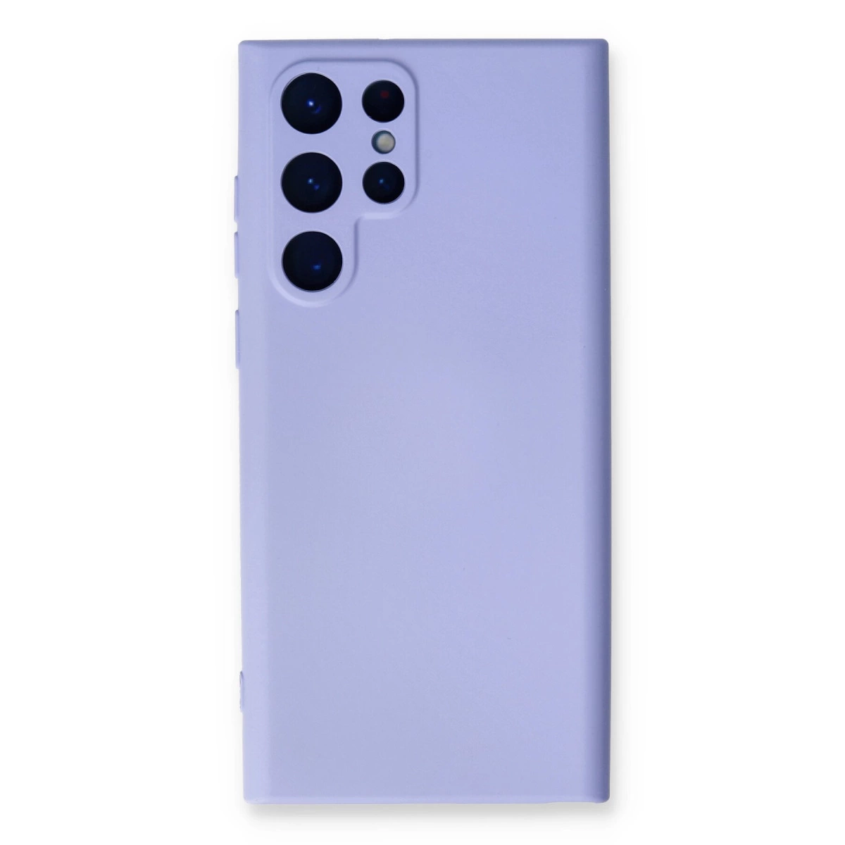 Samsung Galaxy S23 Ultra Kılıf Nano İçi Kadife Silikon - Lila