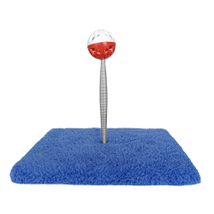 Yaylı Toplu Hacıyatmaz Kedi Aktivite Oyuncağı 16-20 cm Mavi