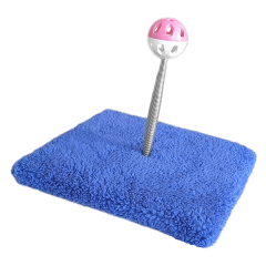 Yaylı Toplu Hacıyatmaz Kedi Aktivite Oyuncağı 16-20 cm Mavi